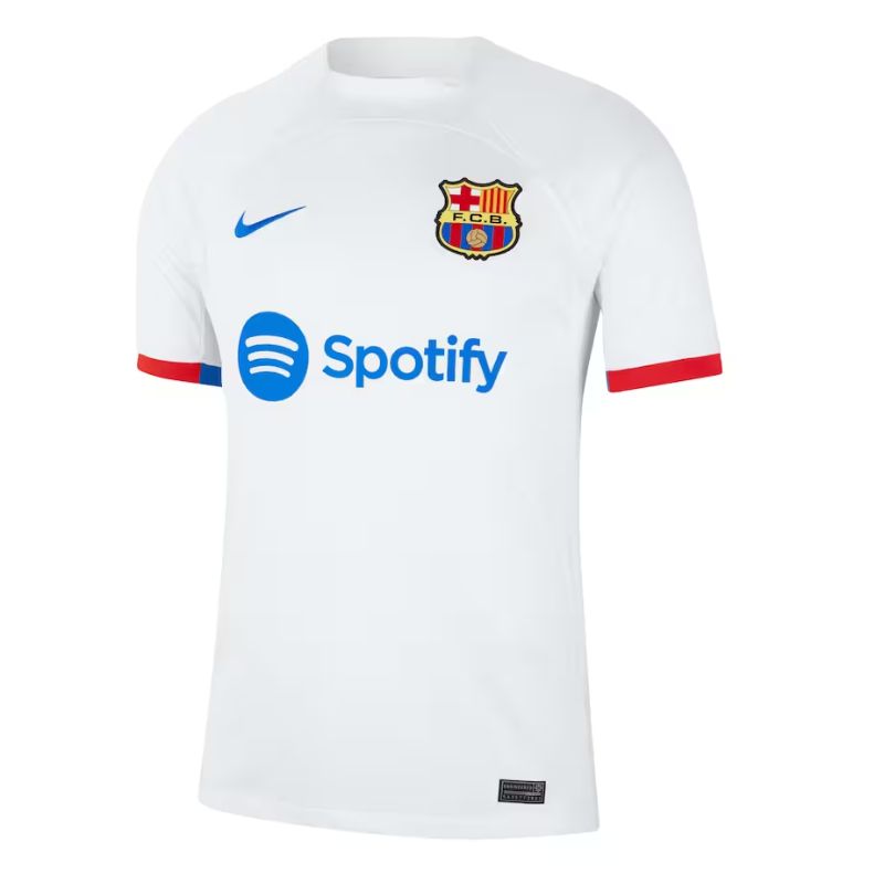 Robert Lewandowski Barcelona 2023/24 Away Jersey - White