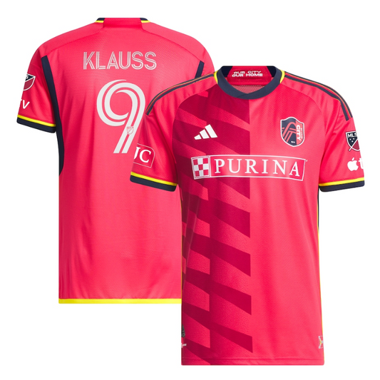 St. Louis City SC João Klauss Shirt 2023/24 Player Jersey - Red