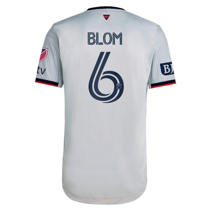 St. Louis City SC Njabulo Blom Shirt 2023/24 Player Jersey - Gray