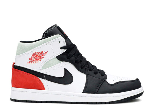 Air Jordan 1 Mid SE ‘Red Black Toe’ Revered Footwear