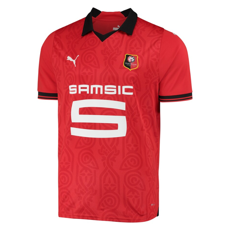 Stade Rennais FC Home Shirt 2023-24 Custom Jersey - Red