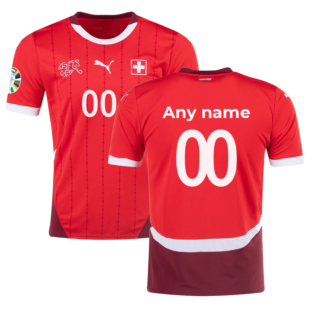 Switzerland Home Stadium Jersey 2024