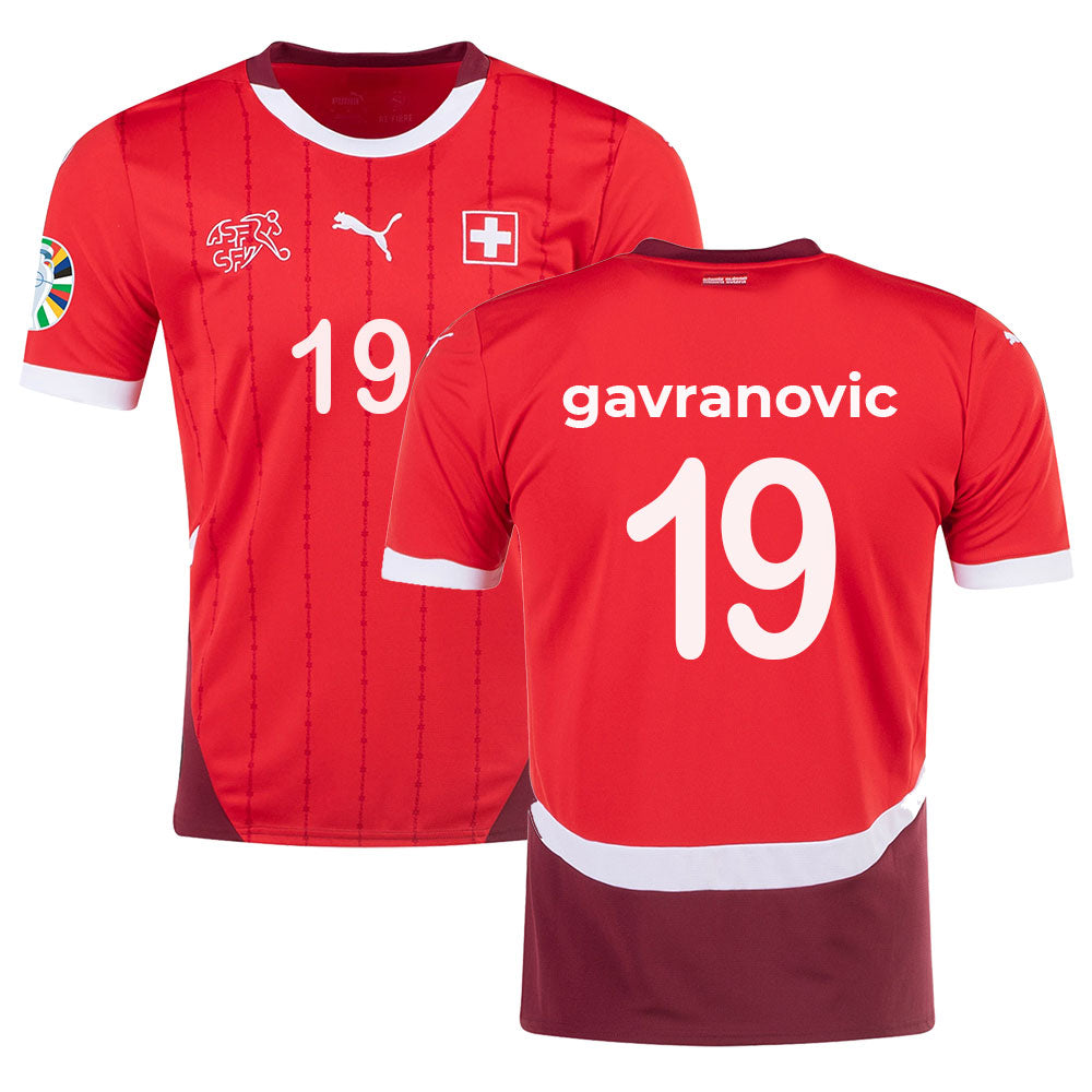 Switzerland Home Stadium Jersey 2024