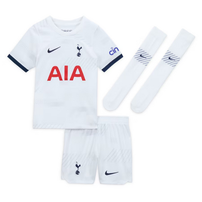 Tottenham Hotspur Home Stadium Kit 2023-24 - Little Kids - White