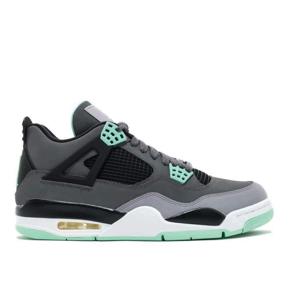 Air Jordan 4 Retro ‘Green Glow’ Unfading Sneaker