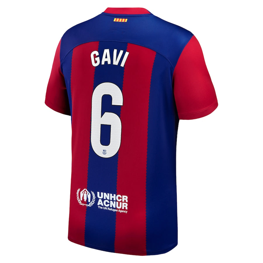 Gavi Barcelona Nike 2023/24 Home Stadium Player Jersey - Royal