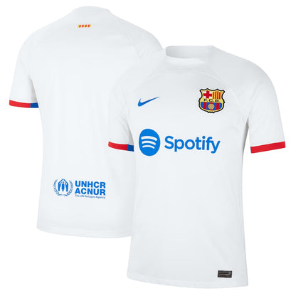 Barcelona Nike 2023/24 Away Jersey - White