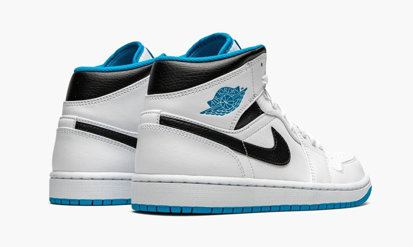 Air Jordan 1 Mid “White / Laser Blue”