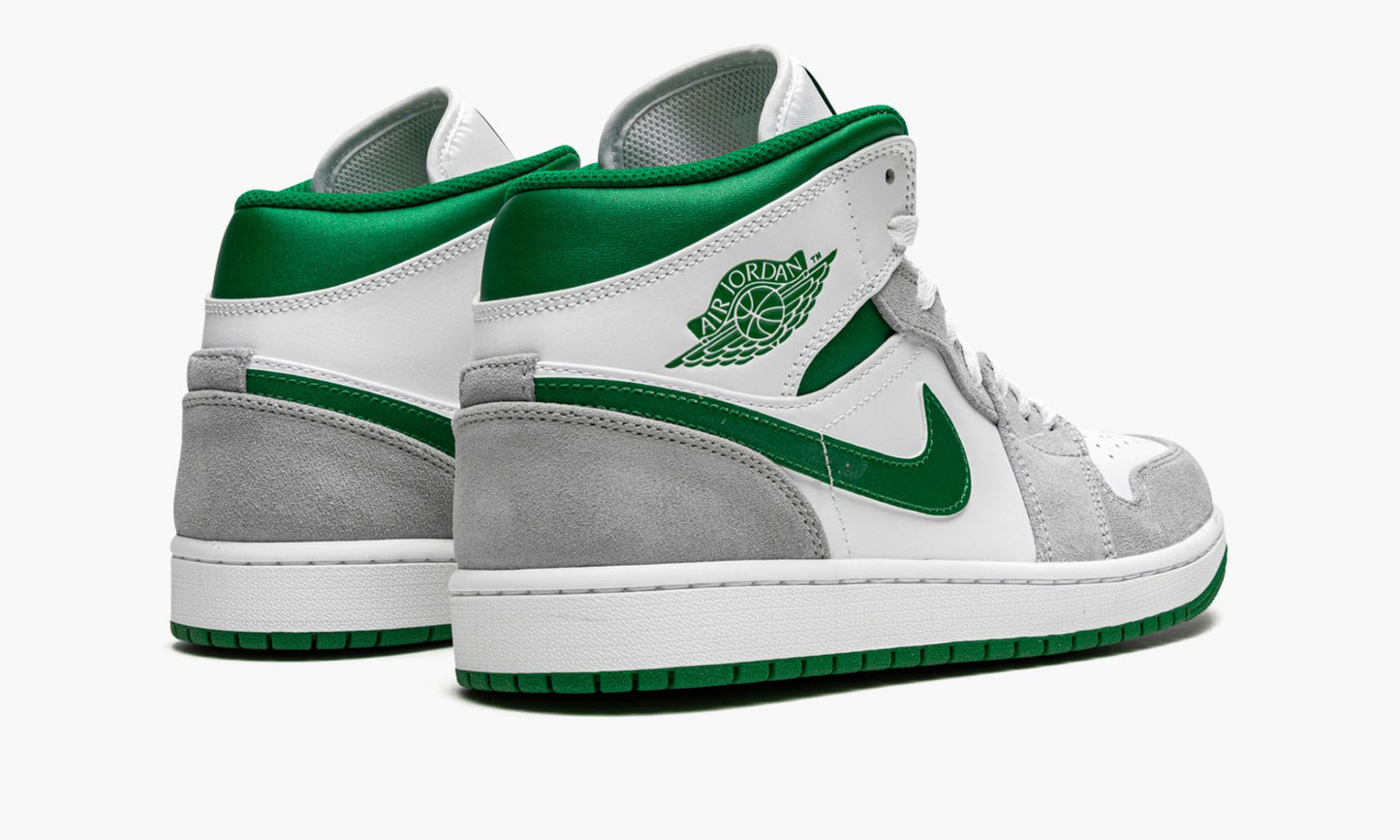 Air Jordan 1 MID SE “Grey / Pine Green / White”