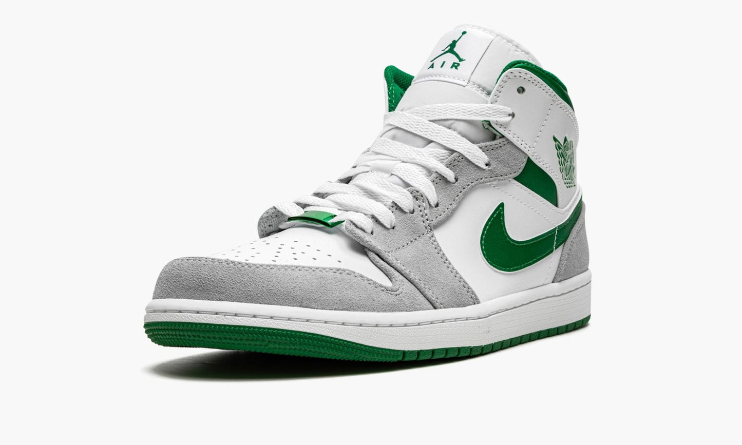 Air Jordan 1 MID SE “Grey / Pine Green / White”