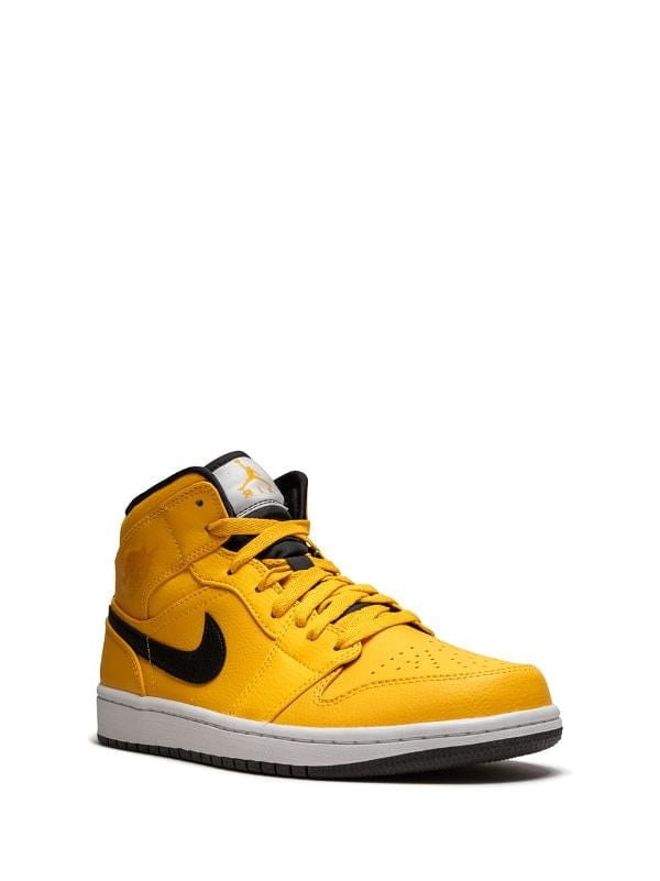 Air Jordan 1 Mid Taxi Yellow