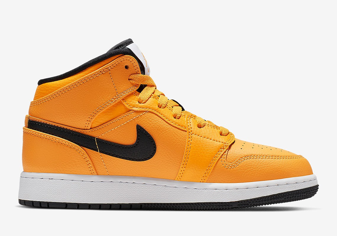 Air Jordan 1 Mid Taxi Yellow