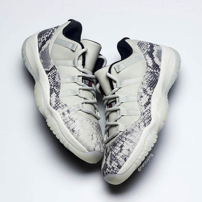 Air Jordan 11 Retro Low Light Bone Snakeskin