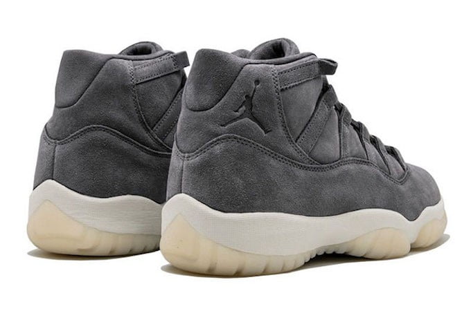 Air Jordan 11 Retro Premium Grey Suede