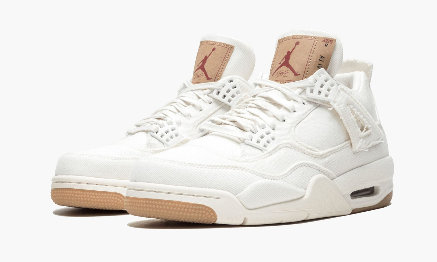 Air Jordan 4 Retro Levis NRG White Denim