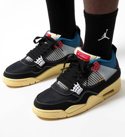 Air Jordan 4 Retro Union Off Noir