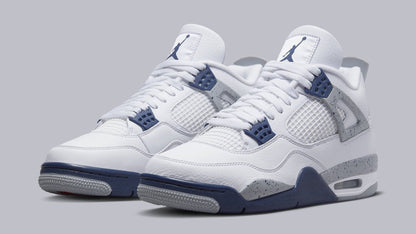 Air Jordan 4 Retro White Midnight Navy