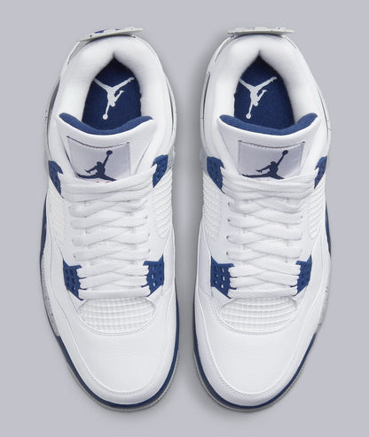 Air Jordan 4 Retro White Midnight Navy