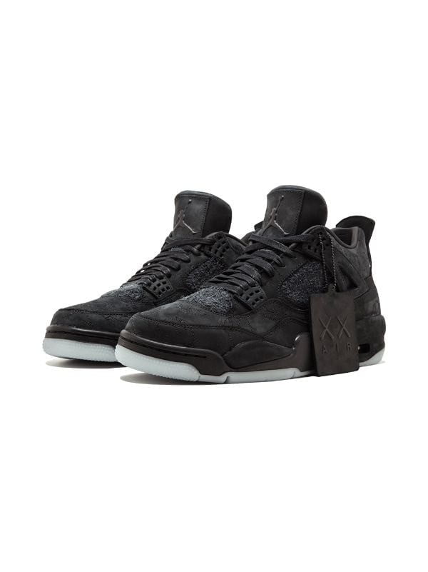 Air Jordan 4 x KAWRS Black