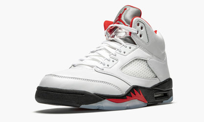 Air Jordan 5 Retro Fire Red Silver Tongue 2020