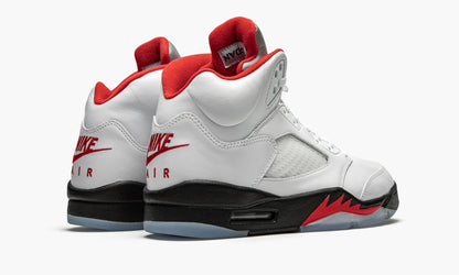 Air Jordan 5 Retro Fire Red Silver Tongue 2020