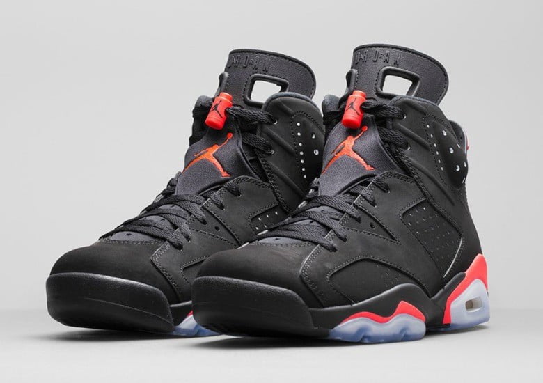 Air Jordan 6 Retro Infrared Black 2014