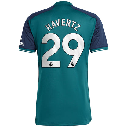 Kai Havertz Arsenal adidas 2023/24 Third Player Jersey - Green