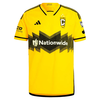 Aidan Morris Columbus Crew adidas 2024 The Home Kit Authentic Player Jersey - Yellow