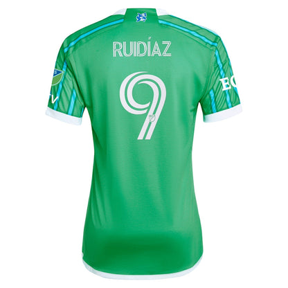 Raul Ruidiaz Seattle Sounders FC adidas 2024 The Anniversary Kit Authentic Player Jersey – Green