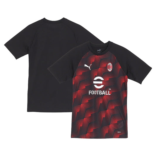 AC Milan Puma 2023/24 Pre-Match Jersey - Black