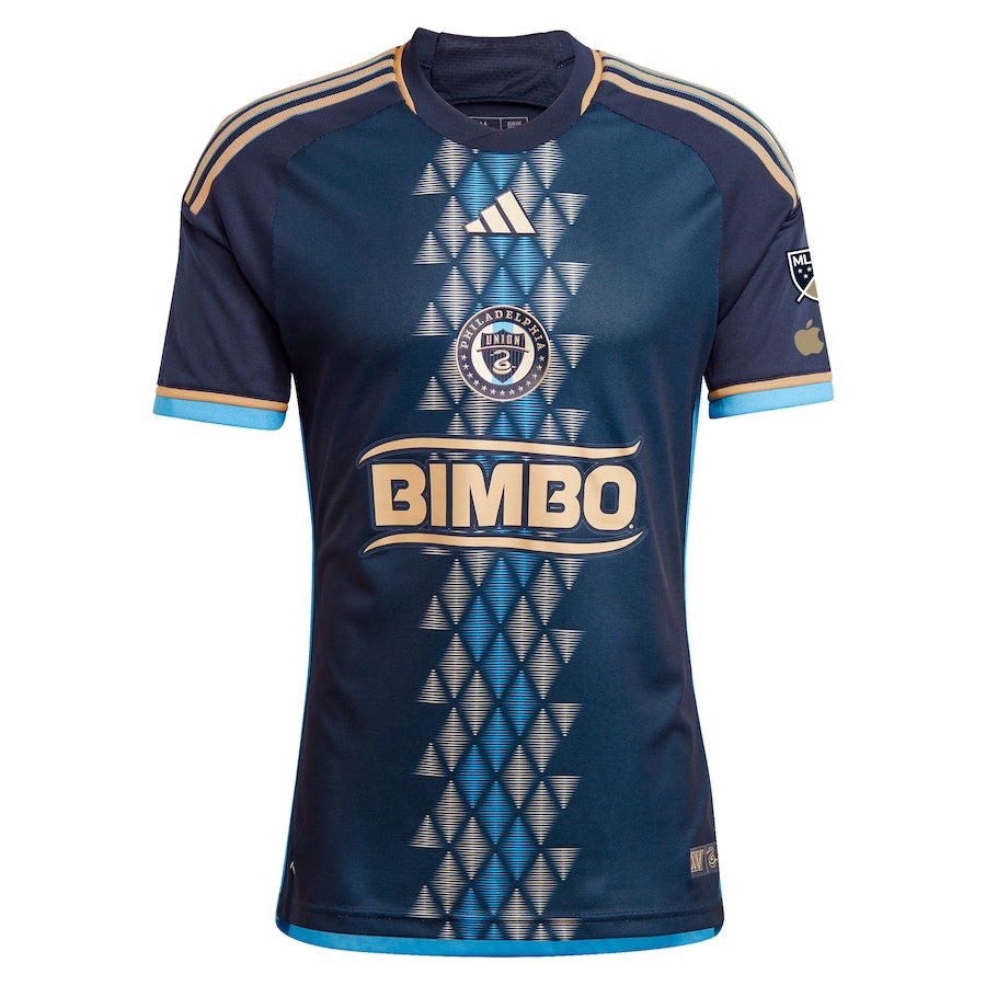 Philadelphia Union adidas 2024 The XV Kit Authentic Jersey – Navy