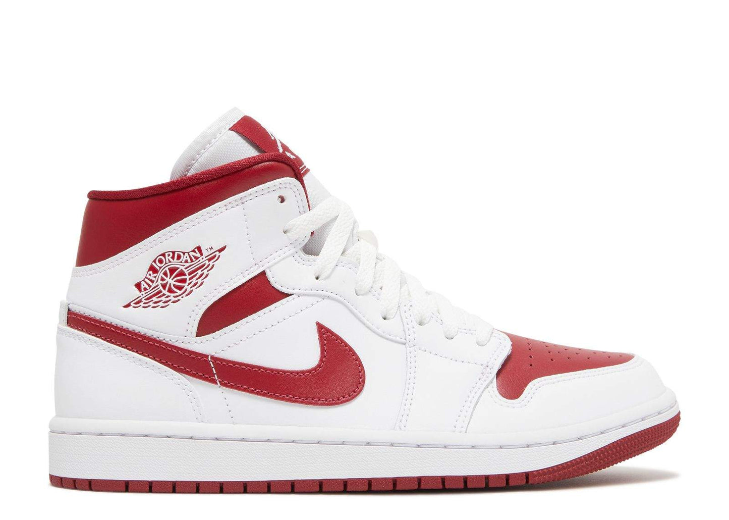 Air Jordan 1 Mid ‘White Pomegranate’ Everlasting Sneaker