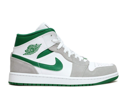 Air Jordan 1 Mid SE ‘Grey Pine Green’ Everlasting Sneaker