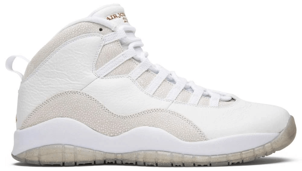 Jordan 10 Retro Drake OVO White