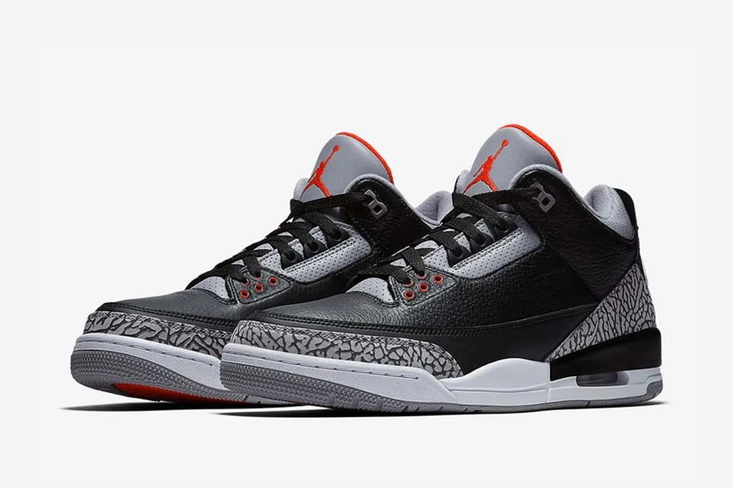 Jordan 3 Retro Black Cement (2018)