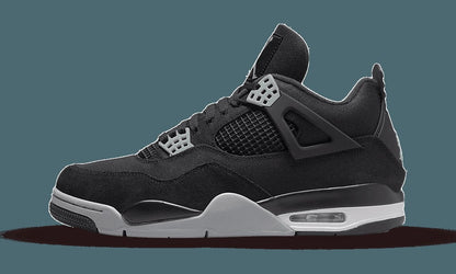 Jordan 4 Retro Black Canvas (GS)