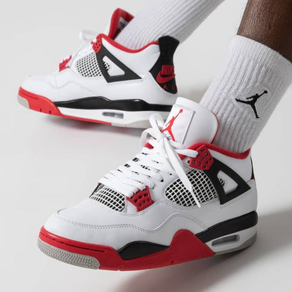 Jordan 4 Retro Fire Red (2020) (GS)