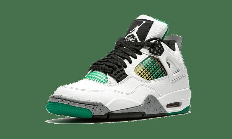 Jordan 4 Retro Lucid Green Rasta (W)