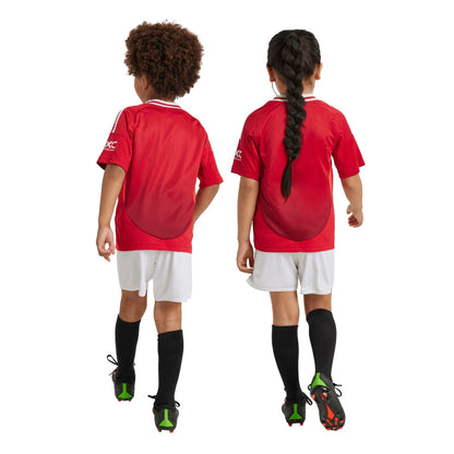 Manchester United adidas Home Minikit 2024-25 Jersey Kids - Red