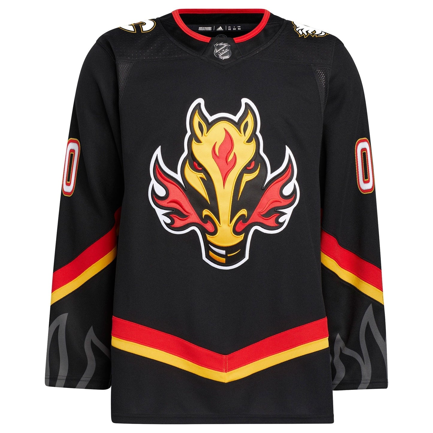 Calgary Flames adidas Alternate Primegreen Custom Jersey - Black