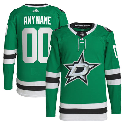 Dallas Stars adidas Home Primegreen Custom Jersey - Green