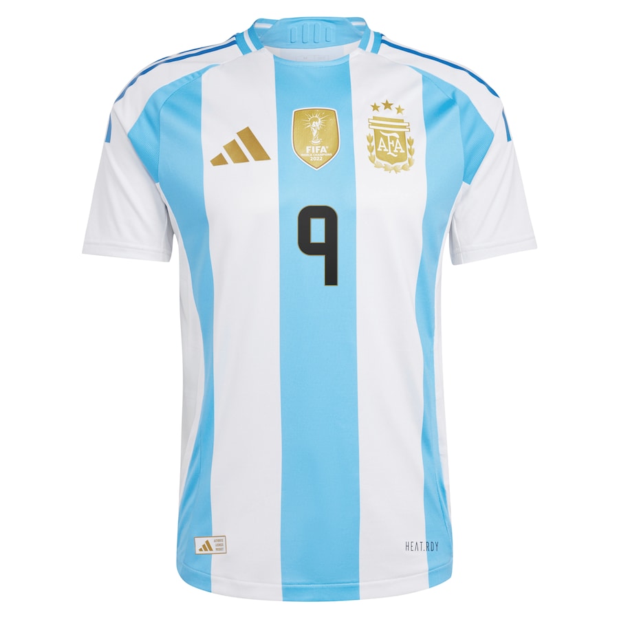 Julián Álvarez Argentina National Team adidas 2024 Home Jersey - White