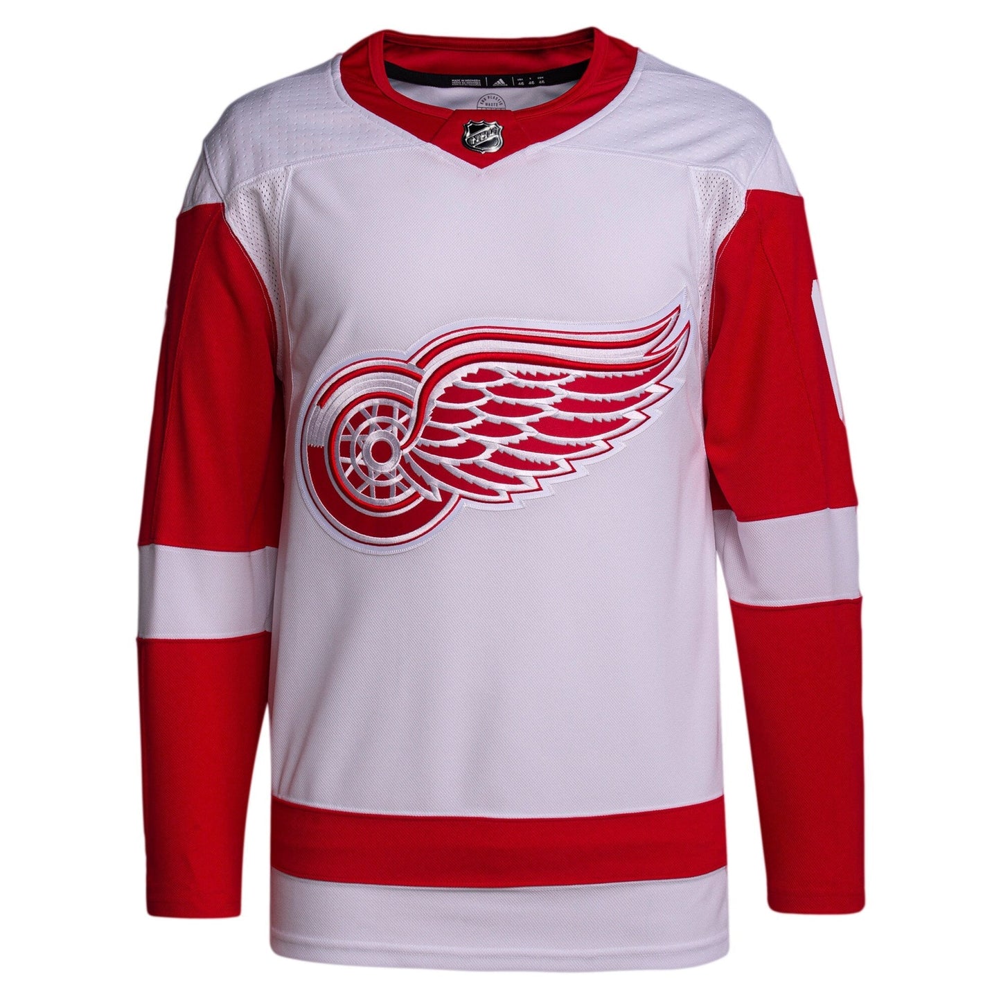 Detroit Red Wings adidas Away Primegreen Custom Jersey - White