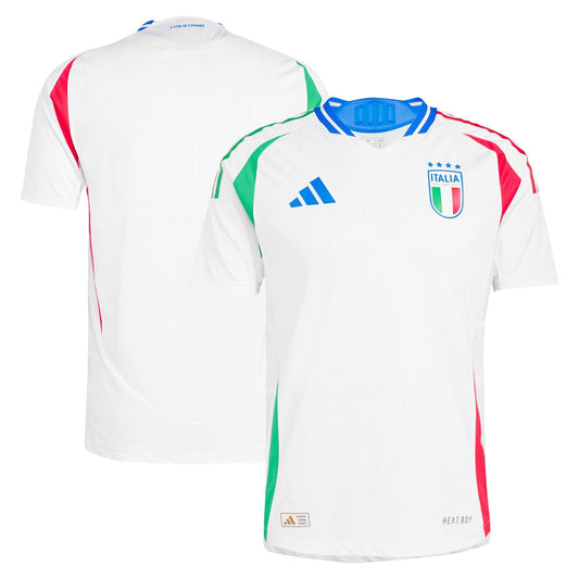 Italy National Team adidas 2024 Away Custom Jersey - White