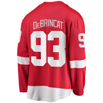 Alex DeBrincat Detroit Red Wings Fanatics Home Premier Breakaway Player Jersey= - Red