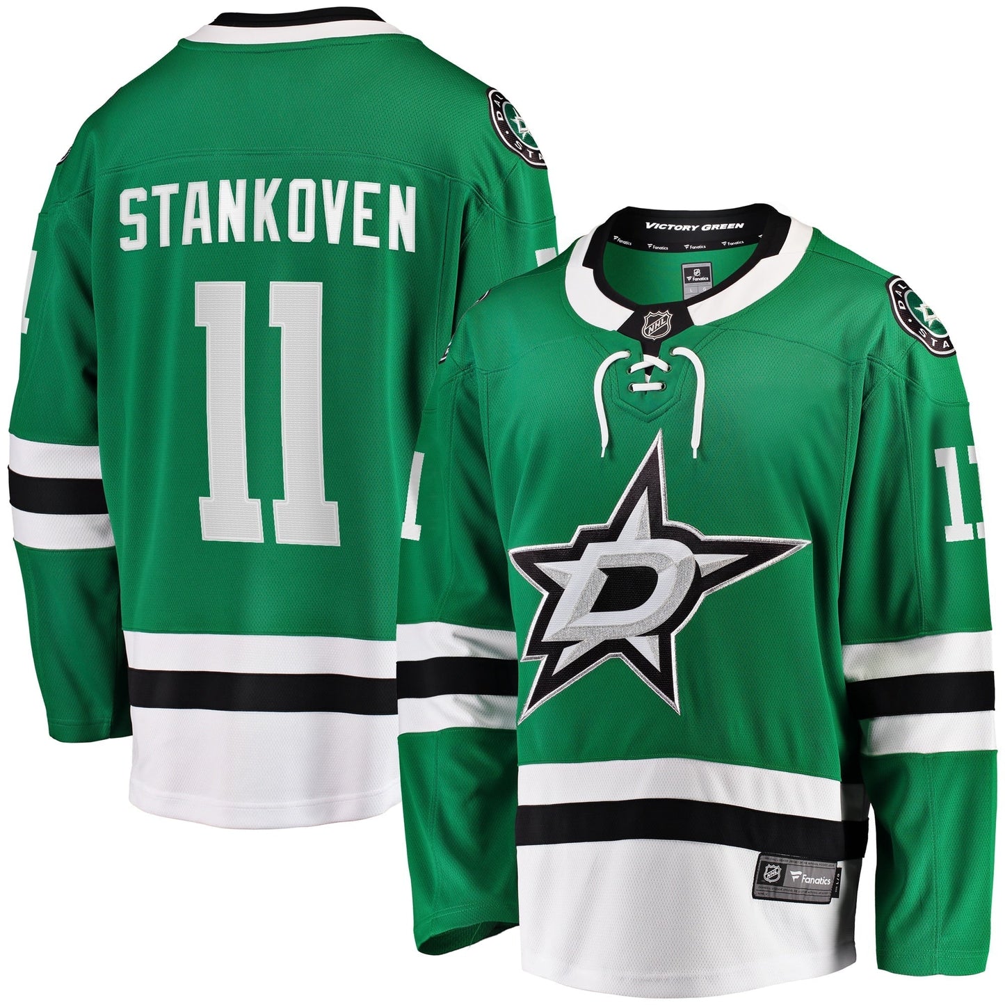 Logan Stankoven Dallas Stars Fanatics Premier Breakaway Player Jersey - Kelly Green