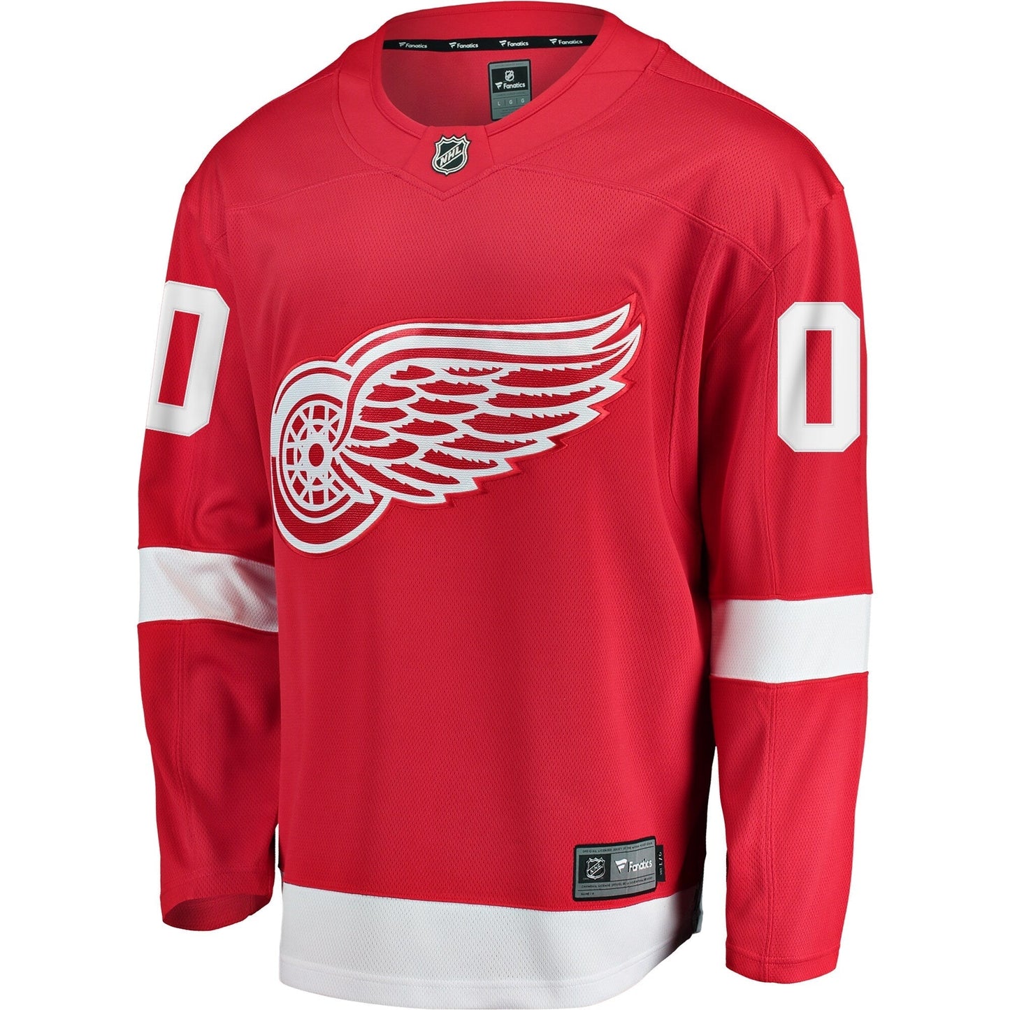 Detroit Red Wings Fanatics Home Breakaway Custom Jersey - Red