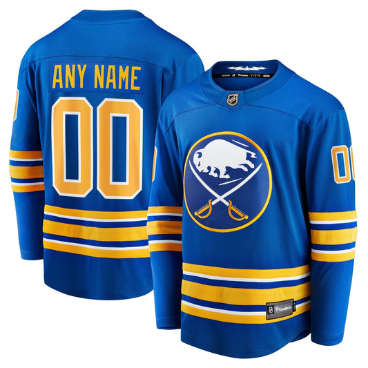 Buffalo Sabres Fanatics Home Breakaway Custom Jersey - Royal