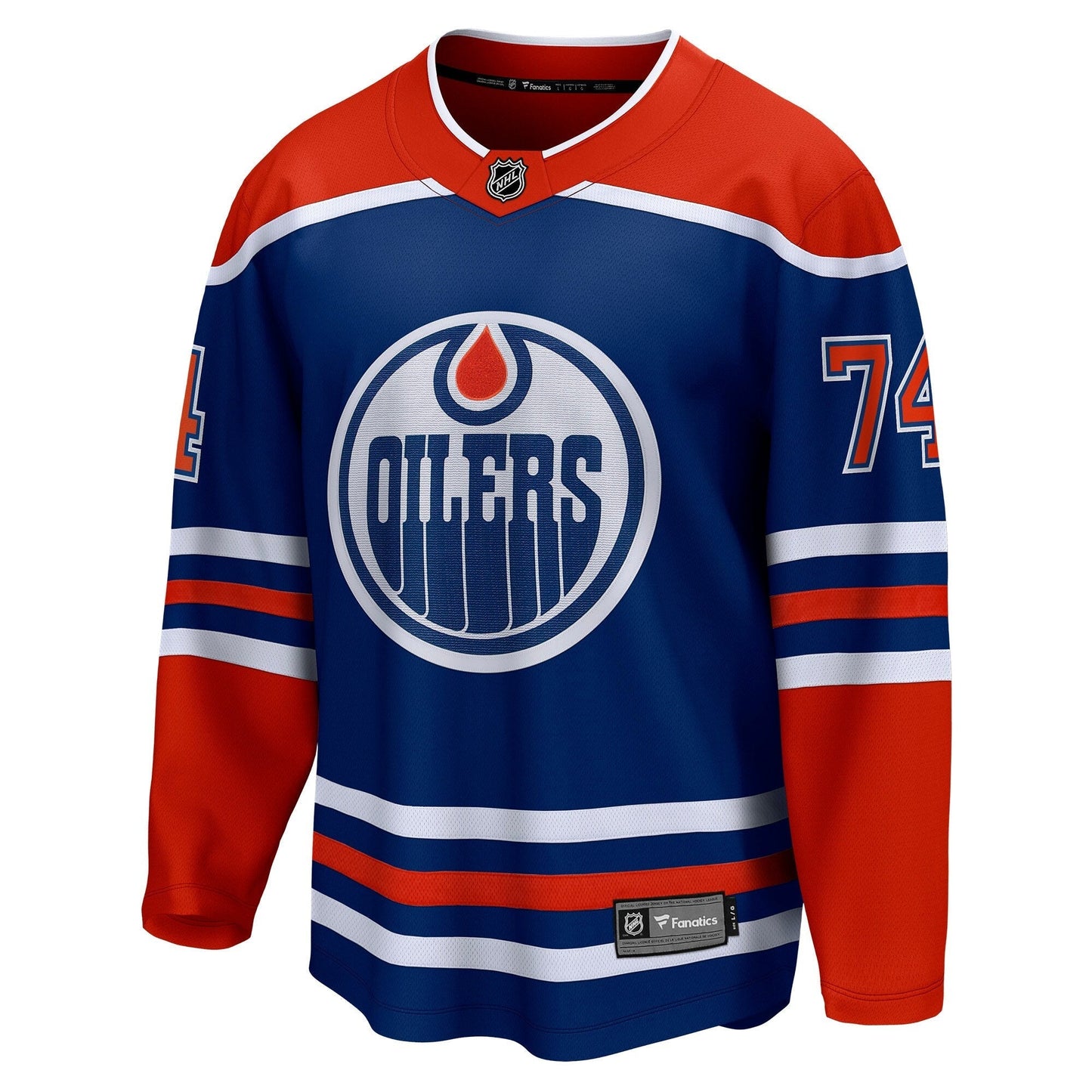 Stuart Skinner Edmonton Oilers Fanatics Home Breakaway Player Jersey - Royal