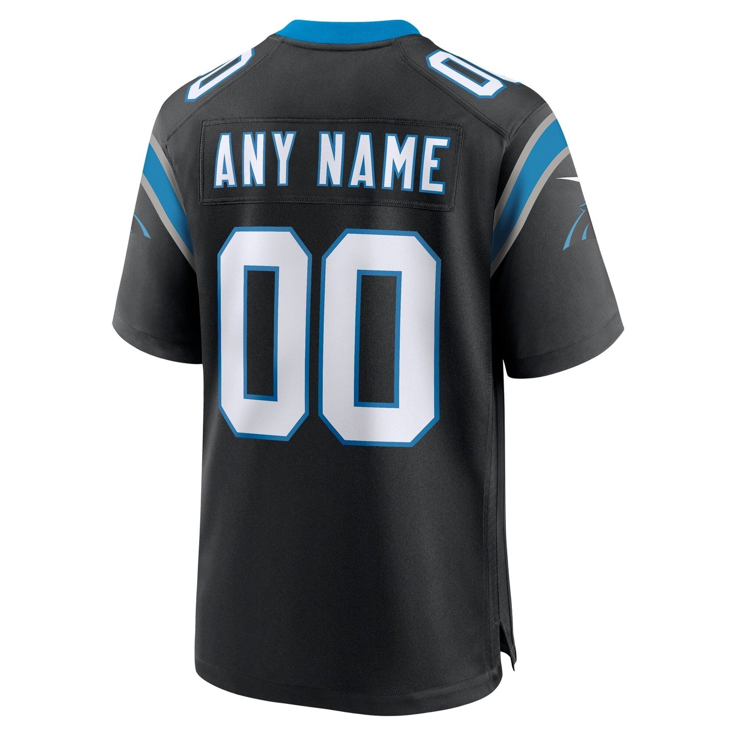 Carolina Panthers Nike Custom Game Jersey - Black